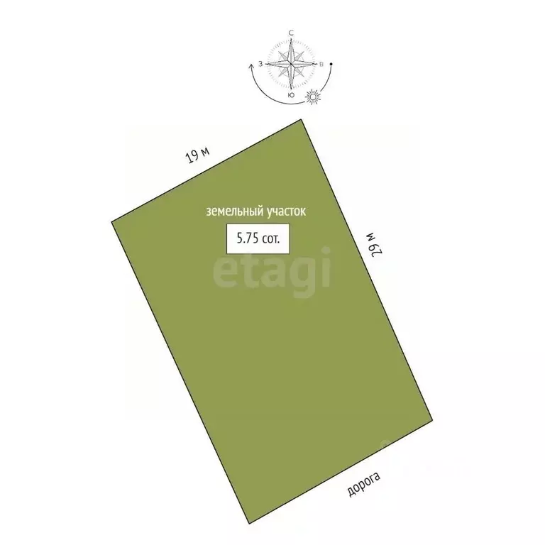 Участок в Ростовская область, Ростов-на-Дону Братство СНТ,  (5.8 сот.) - Фото 2