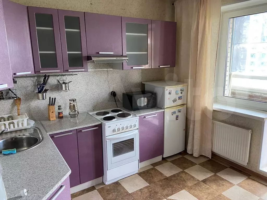 1-к. квартира, 44 м, 6/10 эт. - Фото 0