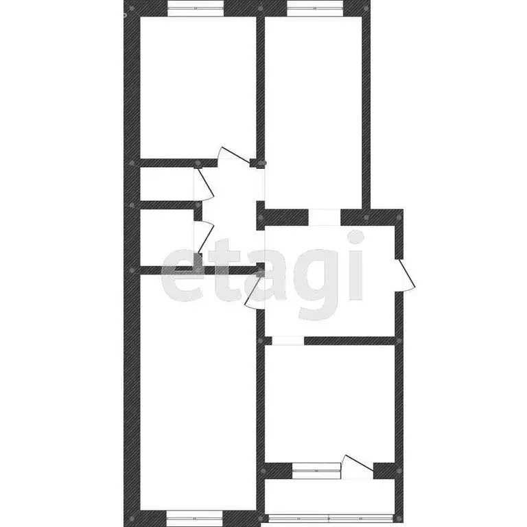 3-комнатная квартира: Кострома, Индустриальная улица, 55 (59 м) - Фото 0