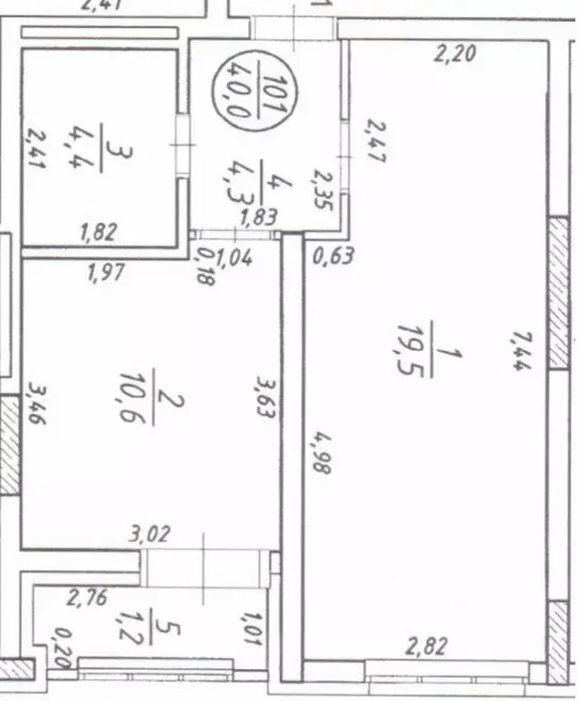 1-к кв. Башкортостан, Уфа Айская ул., 61 (40.0 м) - Фото 1