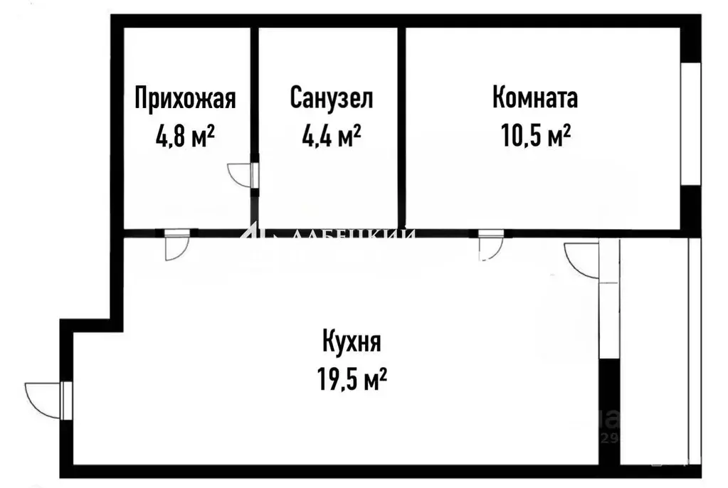 1-к кв. Ленинградская область, Мурино Всеволожский район, ул. Шоссе в ... - Фото 1