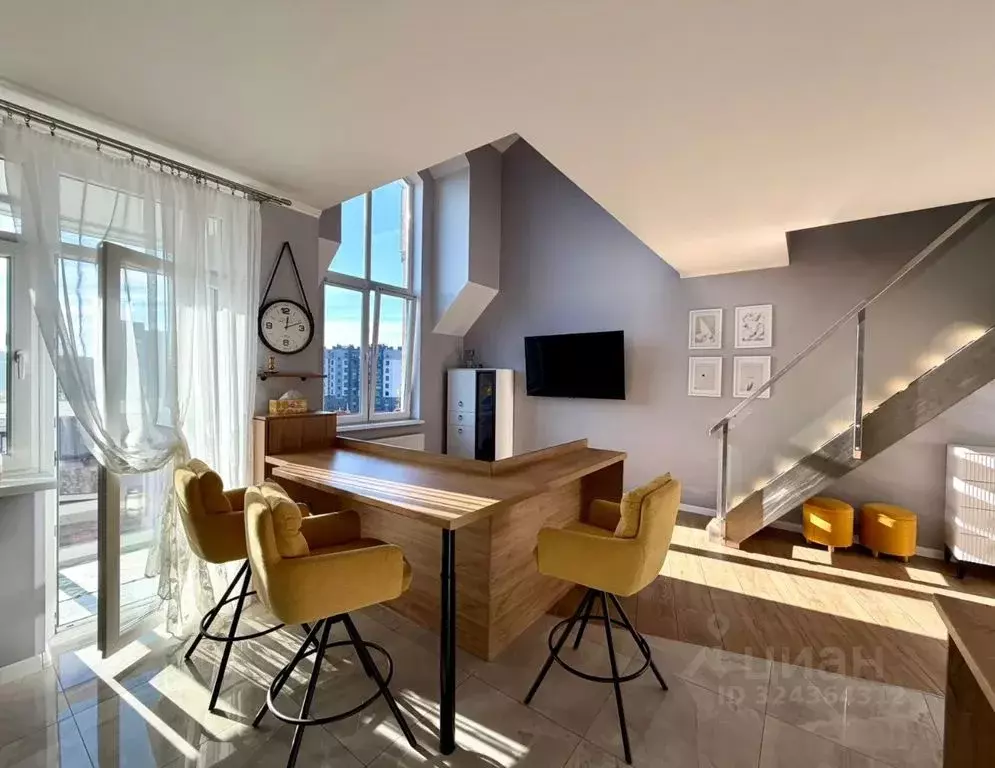 2-к кв. Калининградская область, Калининград ул. Куйбышева, 68 (74.0 ... - Фото 2