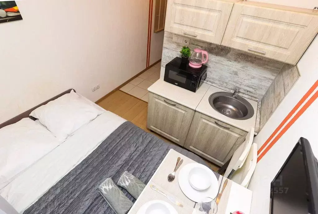 Студия Москва 2-я Рощинская ул., 11 (12.0 м) - Фото 1