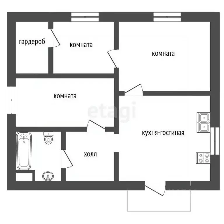 Дом в Ростовская область, Ростов-на-Дону ул. Нозадзе (127 м) - Фото 2