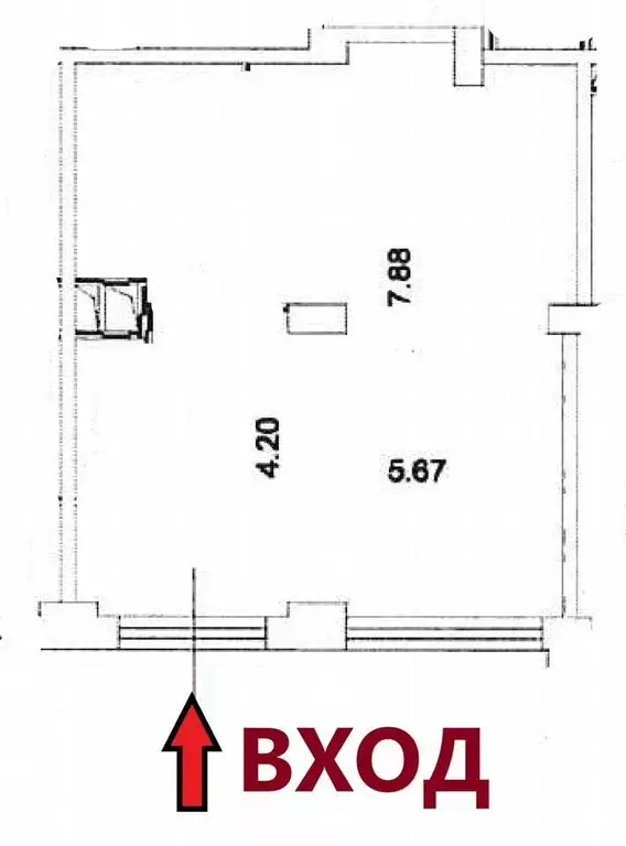 Торговая площадь в Москва Варшавское ш., 170Ек5 (50 м) - Фото 1