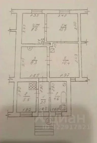 4-к кв. Калининградская область, Балтийск Киркенесская ул., 12 (50.7 ... - Фото 1