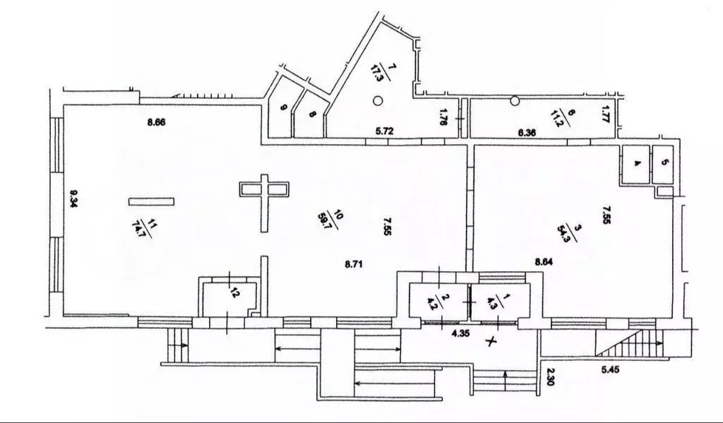 Помещение свободного назначения в Москва Лукинская ул., 10 (238 м) - Фото 1