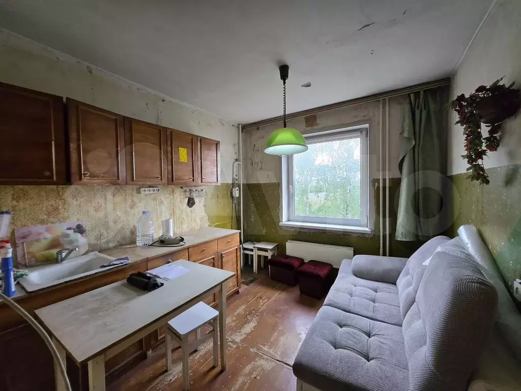 1-к. квартира, 33,6 м, 4/5 эт. - Фото 1
