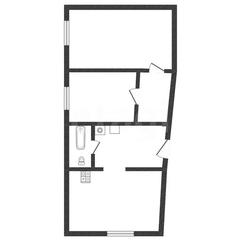 2-комнатная квартира: Валуйки, улица Маршала Жукова, 30 (59 м) - Фото 1