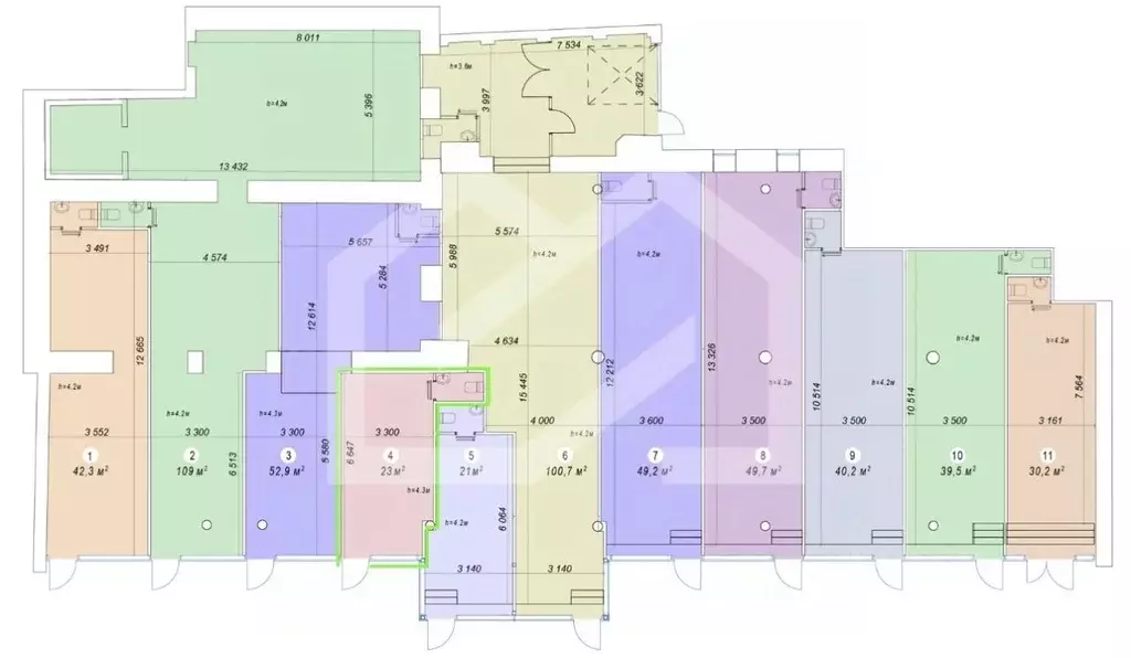 Помещение свободного назначения в Москва ул. Красная Пресня, 12 (23 м) - Фото 2