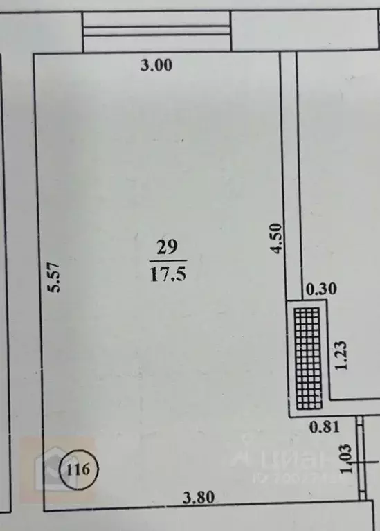 Комната Крым, Евпатория ул. Некрасова, 89 (17.5 м) - Фото 2