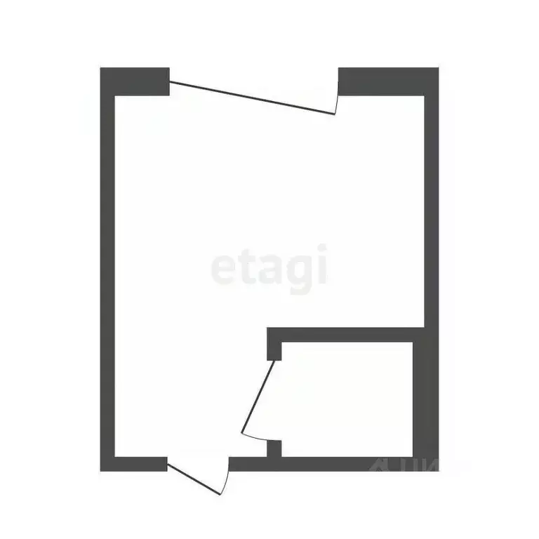 Студия Иркутская область, Иркутск Култукская ул., 101/2 (21.7 м) - Фото 2
