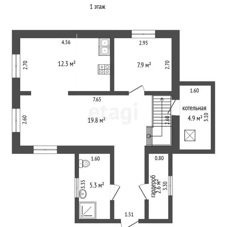 Дом в Томский район, деревня Малая Михайловка, Озёрный переулок (115 ... - Фото 2