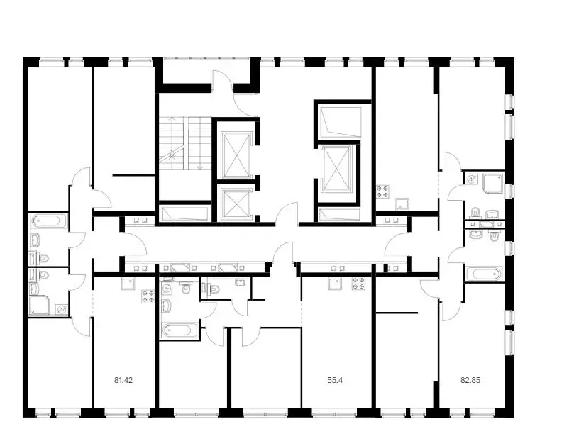 3-к кв. Москва Олонецкая ул., 6 (80.4 м) - Фото 1