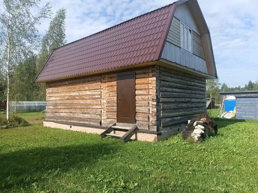 Дом в Ленинградская область, Киришский район, Пчевжинское с/пос, Белая ... - Фото 1