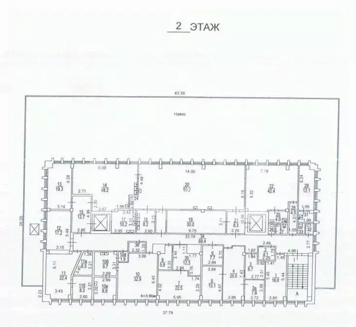 Помещение свободного назначения в Москва Якорная ул., 6 (2280 м) - Фото 2