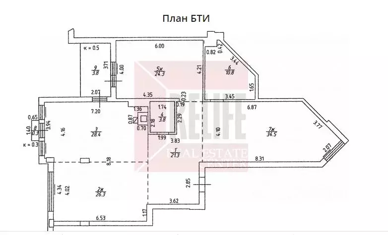 4-к кв. Калининградская область, Калининград Красная ул., 63А (153.0 ... - Фото 1