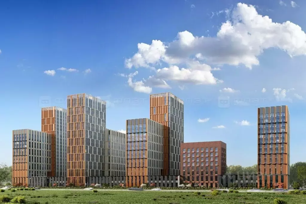 1-к кв. Татарстан, Казань Бухарская ул., 1 (46.3 м) - Фото 0