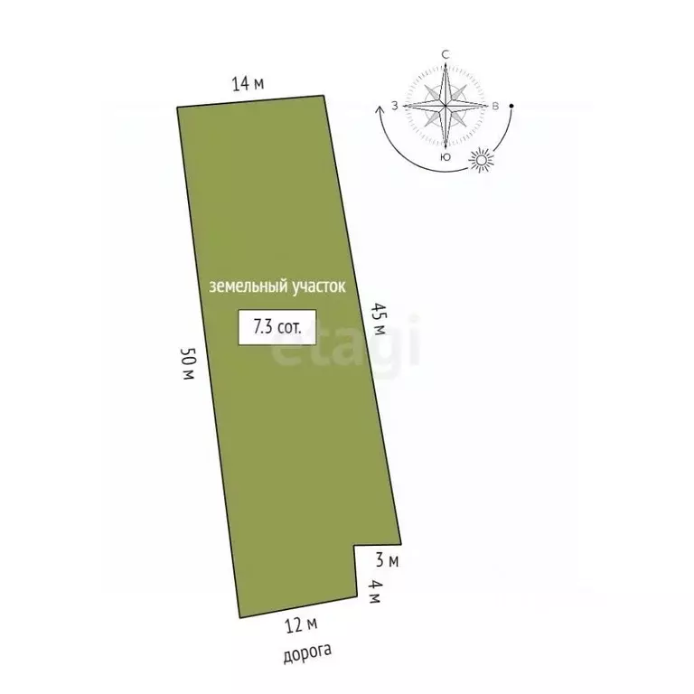 Дом в Крым, Феодосия муниципальный округ, с. Степное ул. Прудная (17 ... - Фото 2