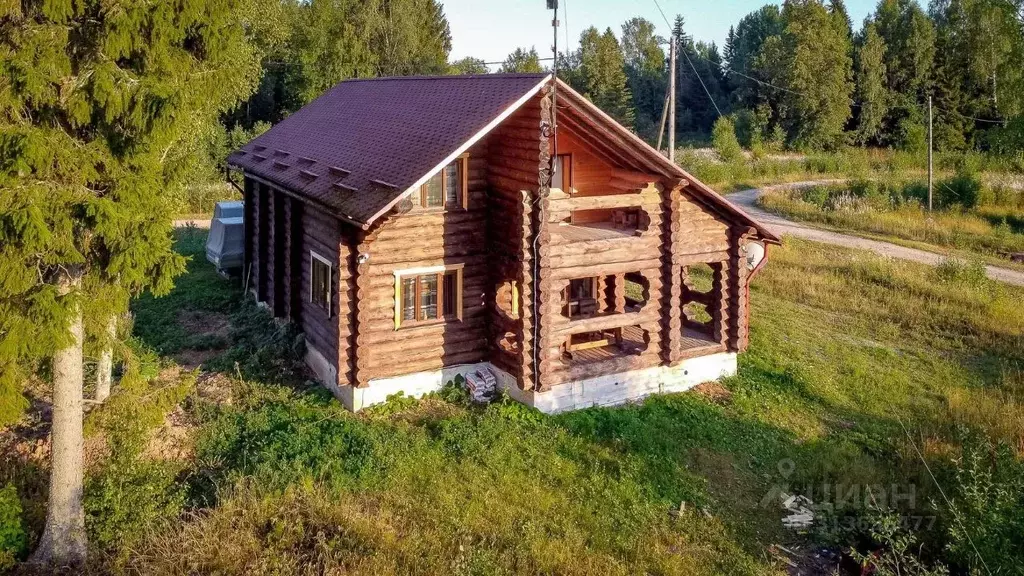 Дом в Новгородская область, Хвойнинский муниципальный округ, Песское ... - Фото 0