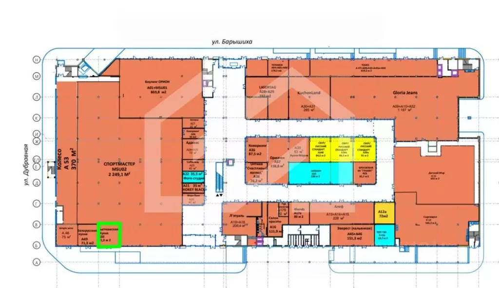 Помещение свободного назначения в Москва Дубравная ул., 51с1 (71 м) - Фото 1