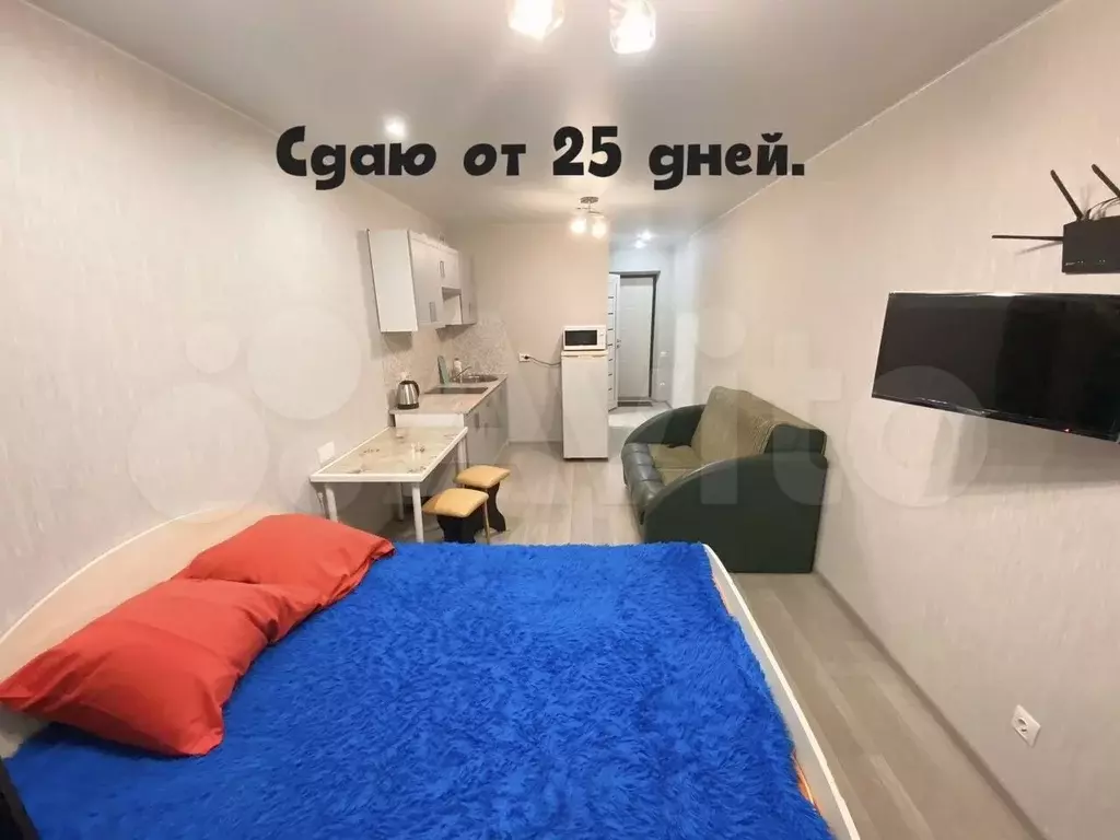 Квартира-студия, 26 м, 3/10 эт. - Фото 1