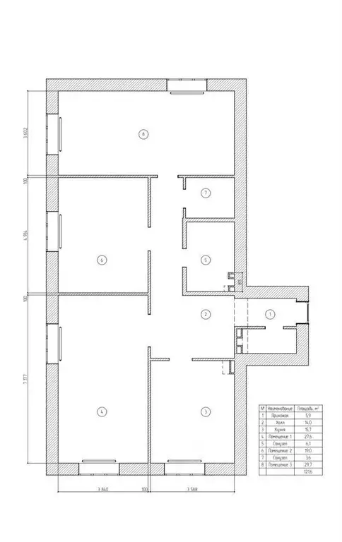 3-к кв. Ленинградская область, Выборг ул. Северный Вал, 3 (120.0 м) - Фото 1