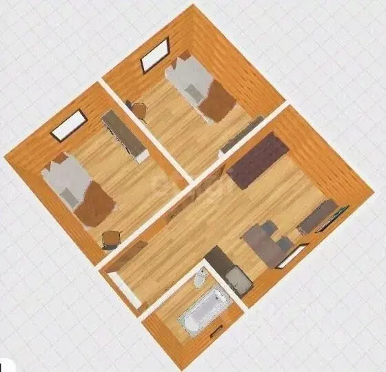 Дом в Тульская область, Тула № 2 Завода РТИ СТ, 29 (36 м) - Фото 2