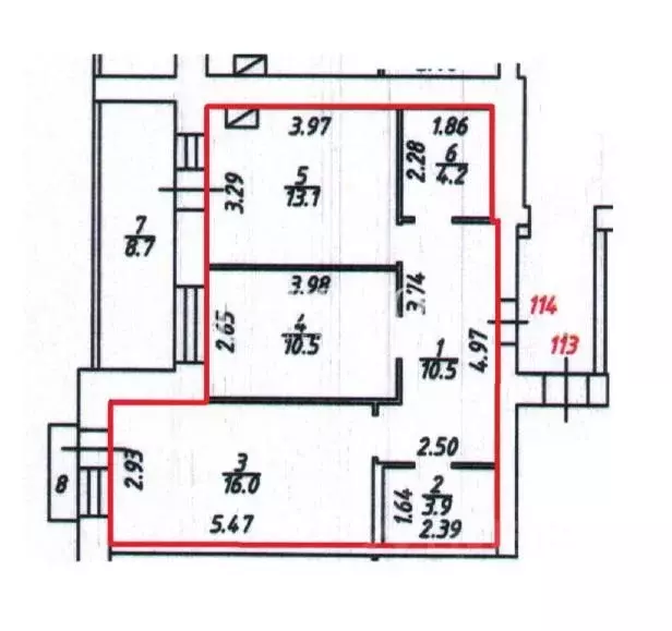 2-к кв. Костромская область, Кострома ул. Ленина, 160Б (58.2 м) - Фото 1