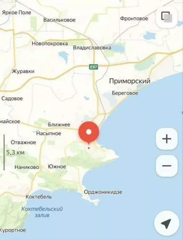 Участок в Феодосия, Северная улица, 22А (5 м) - Фото 1