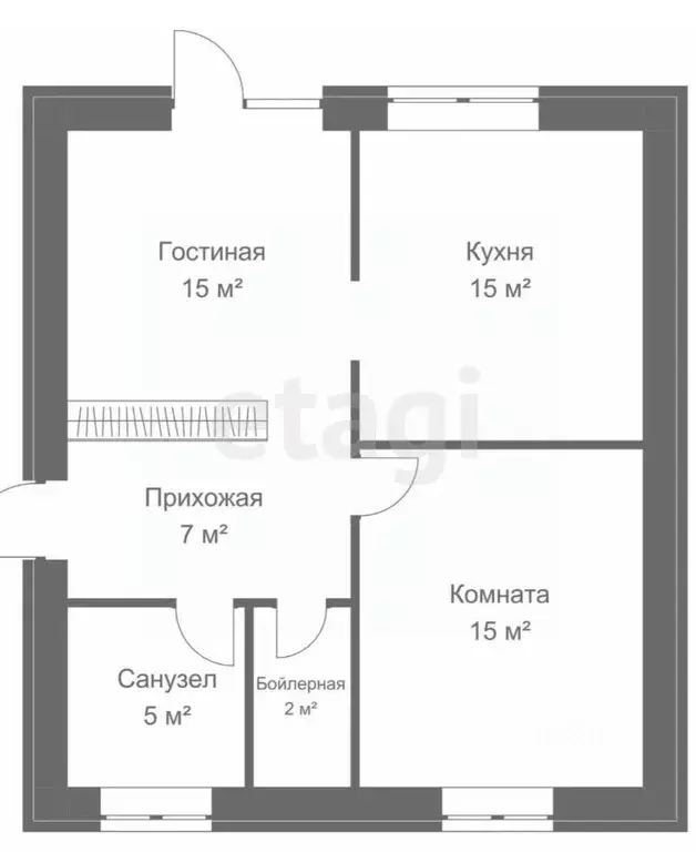 Дом в Смоленская область, Починковский муниципальный округ, д. ... - Фото 2