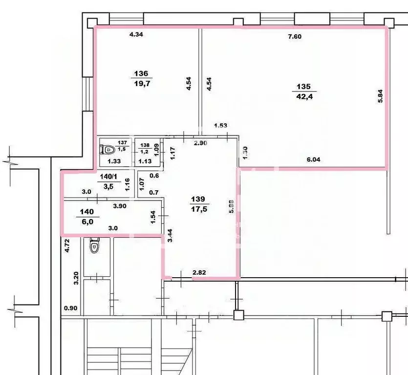 Офис в Башкортостан, Уфа ул. 50 лет СССР, 34 (88 м) - Фото 2