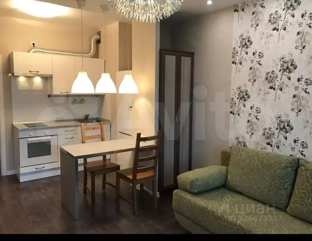 Студия Санкт-Петербург ул. Брянцева, 13к1 (26.0 м) - Фото 1