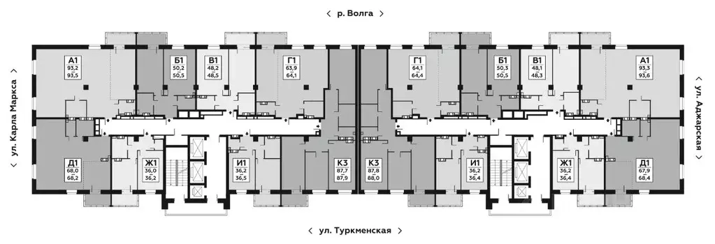 1-к кв. Волгоградская область, Волгоград Тулака мкр, ул. ... - Фото 1