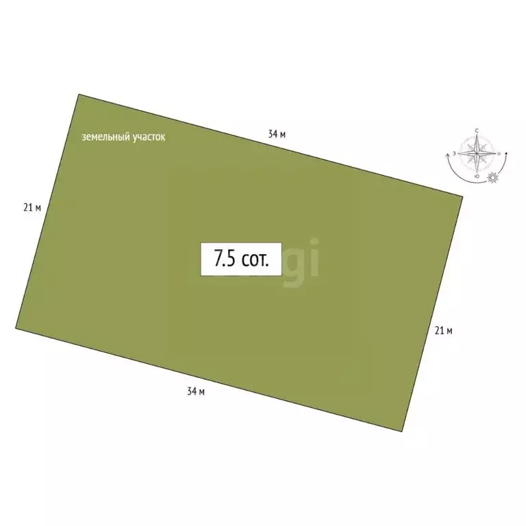 Участок в Алтай, Майминский район, с. Подгорное ул. Катунская (7.5 ... - Фото 2