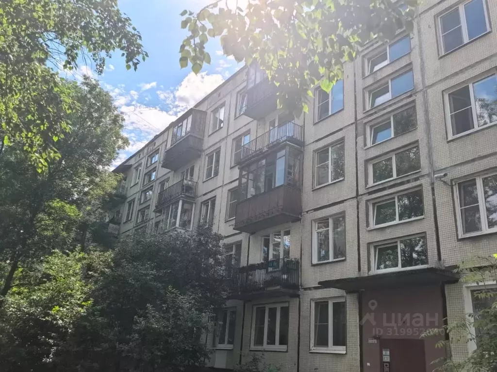 2-к кв. Санкт-Петербург просп. Маршала Жукова, 74К2 (41.8 м) - Фото 0