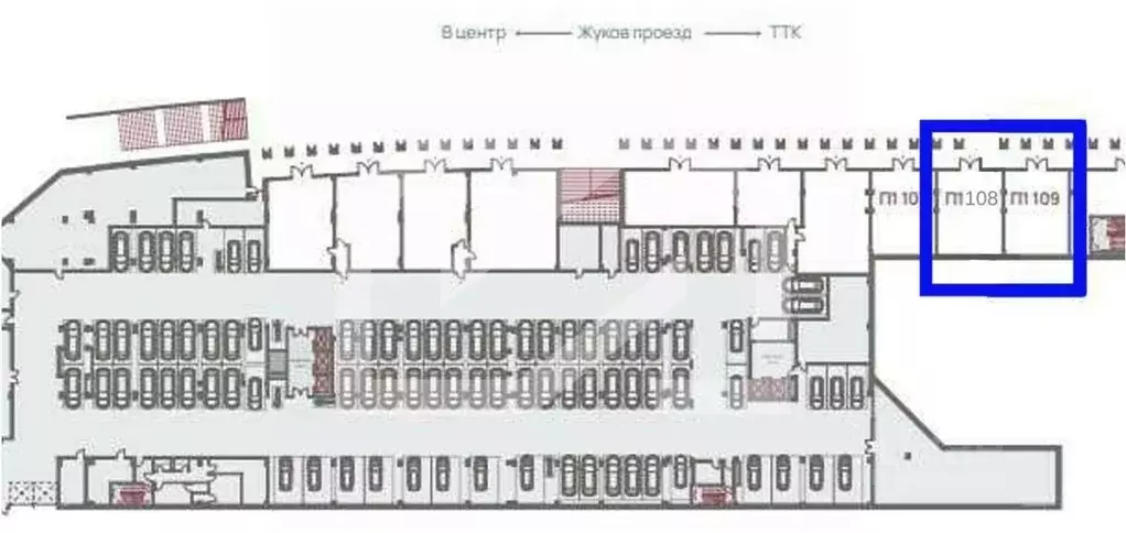 Торговая площадь в Москва проезд Жуков, вл8 (171 м) - Фото 1