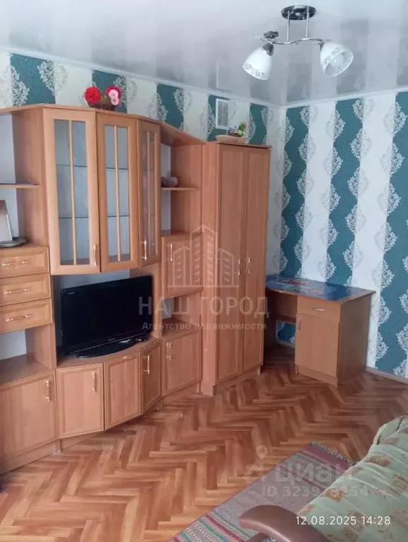 Комната Тамбовская область, Тамбов городской округ, пос. Строитель, ... - Фото 1