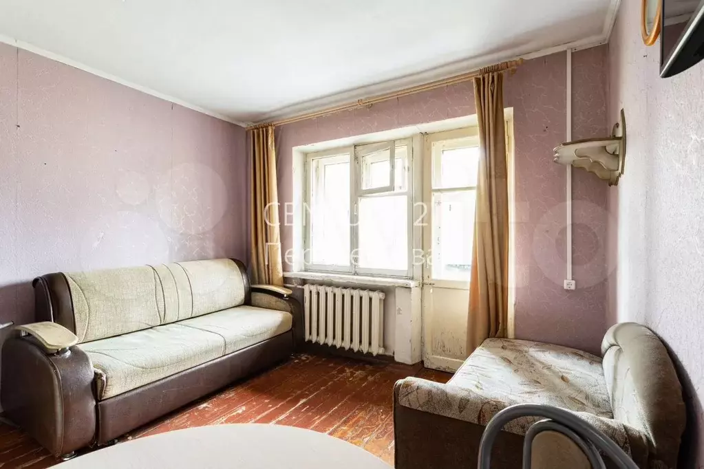 Комната 14,8 м в 5-к., 5/5 эт. - Фото 1
