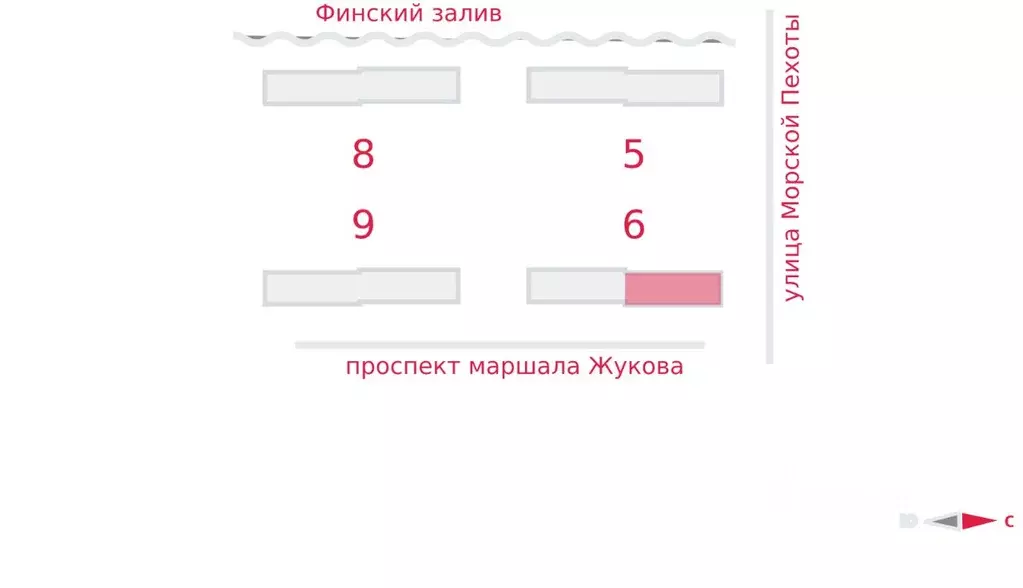 1-к кв. Санкт-Петербург Морская миля жилой комплекс (36.73 м) - Фото 1