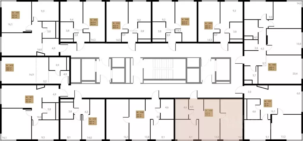 2-к кв. Московская область, Химки Лесная Коллекция жилой комплекс ... - Фото 2