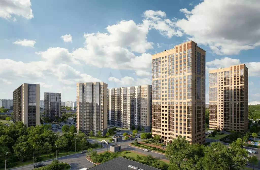 Квартира-студия, 26,6 м, 10/23 эт. - Фото 0