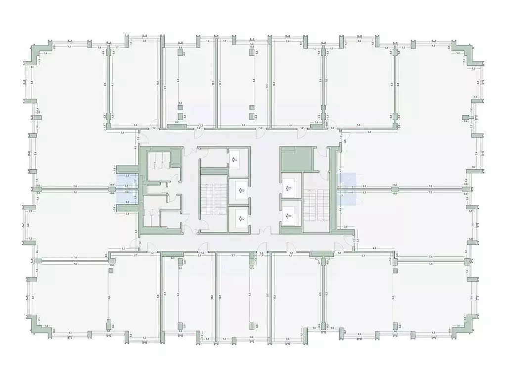 Офис в Москва 1-й Варшавский проезд, 1АС32 (54 м) - Фото 2