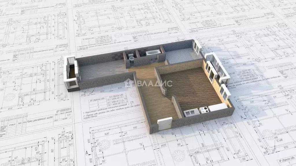 3-к кв. Иркутская область, Ангарск 6А мкр, 27 (69.1 м) - Фото 2