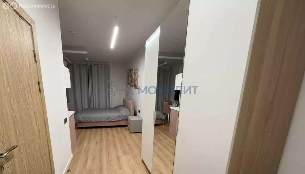 Квартира-студия: Нижний Новгород, Бурнаковская улица, 97 (20.9 м) - Фото 2