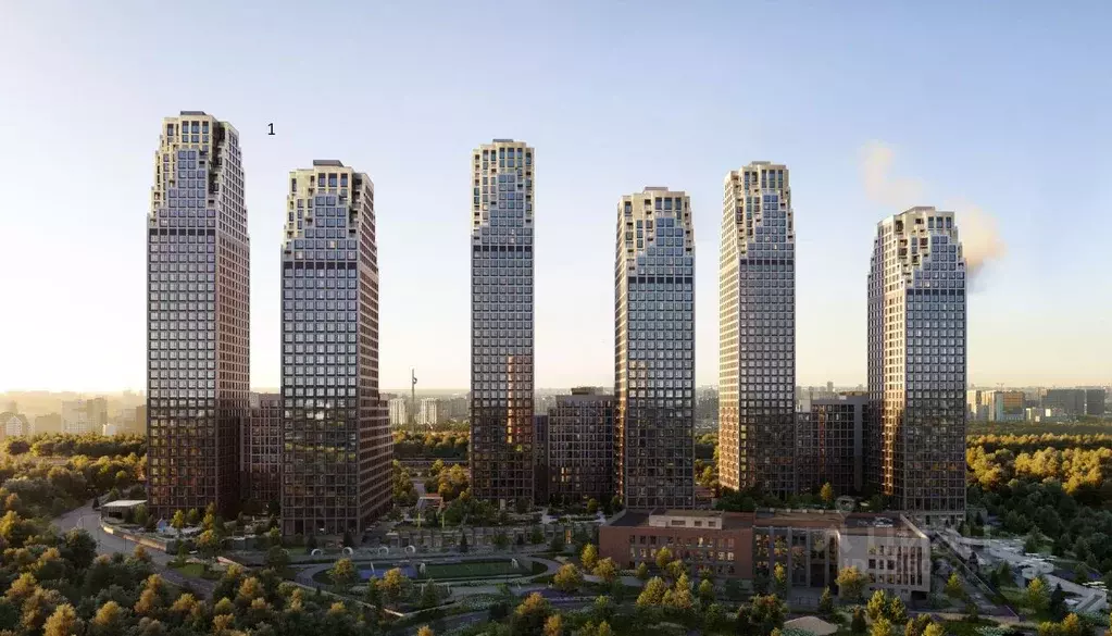 3-к кв. Москва ул. МЖД Киевское 5-й километр, 5с32 (54.3 м) - Фото 2