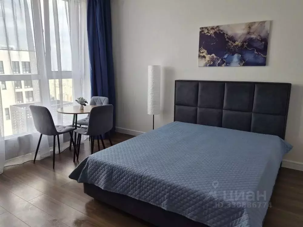 Студия Москва Бартеневская ул., 18к1 (28.0 м) - Фото 1