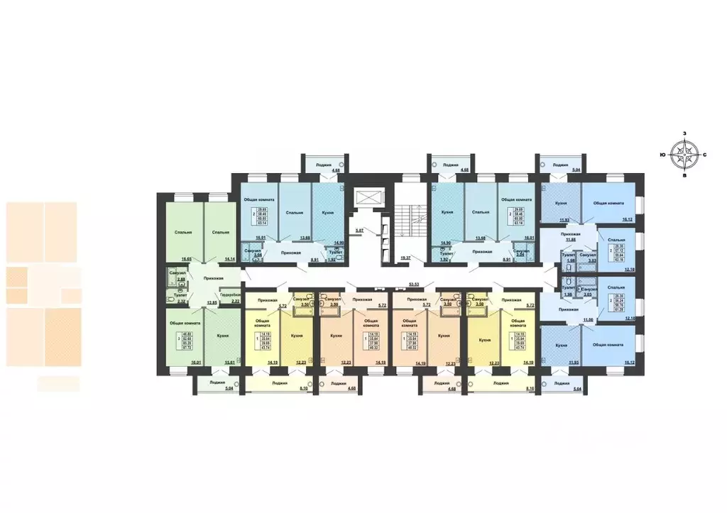 2-к кв. Марий Эл, Медведевский район, Руэмское с/пос, пос. Руэм ул. ... - Фото 2