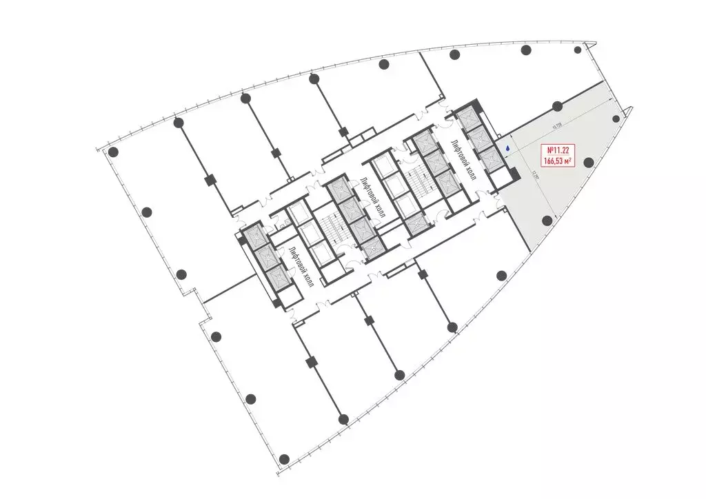 Офис (166.53 м) - Фото 2