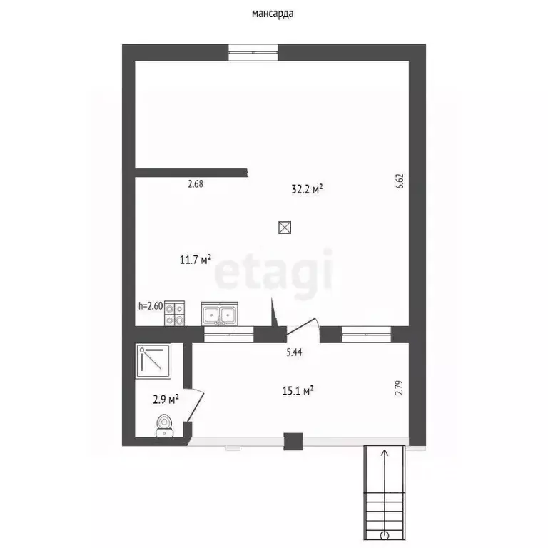 Дом в Крым, Ялта ул. Красноармейская, 3 (128 м) - Фото 2